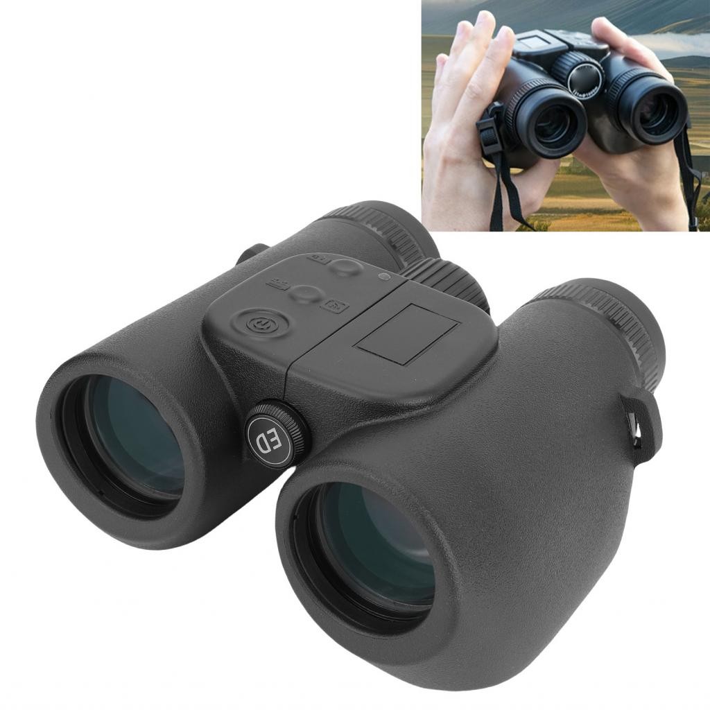 Yeranoutdoor.th 8x กล้องสองตากล้อง IPX7 Binoculars สำหรับการดูนกคอนเสิร์ตการเดินทางกีฬาพร้อมสายรัดกร