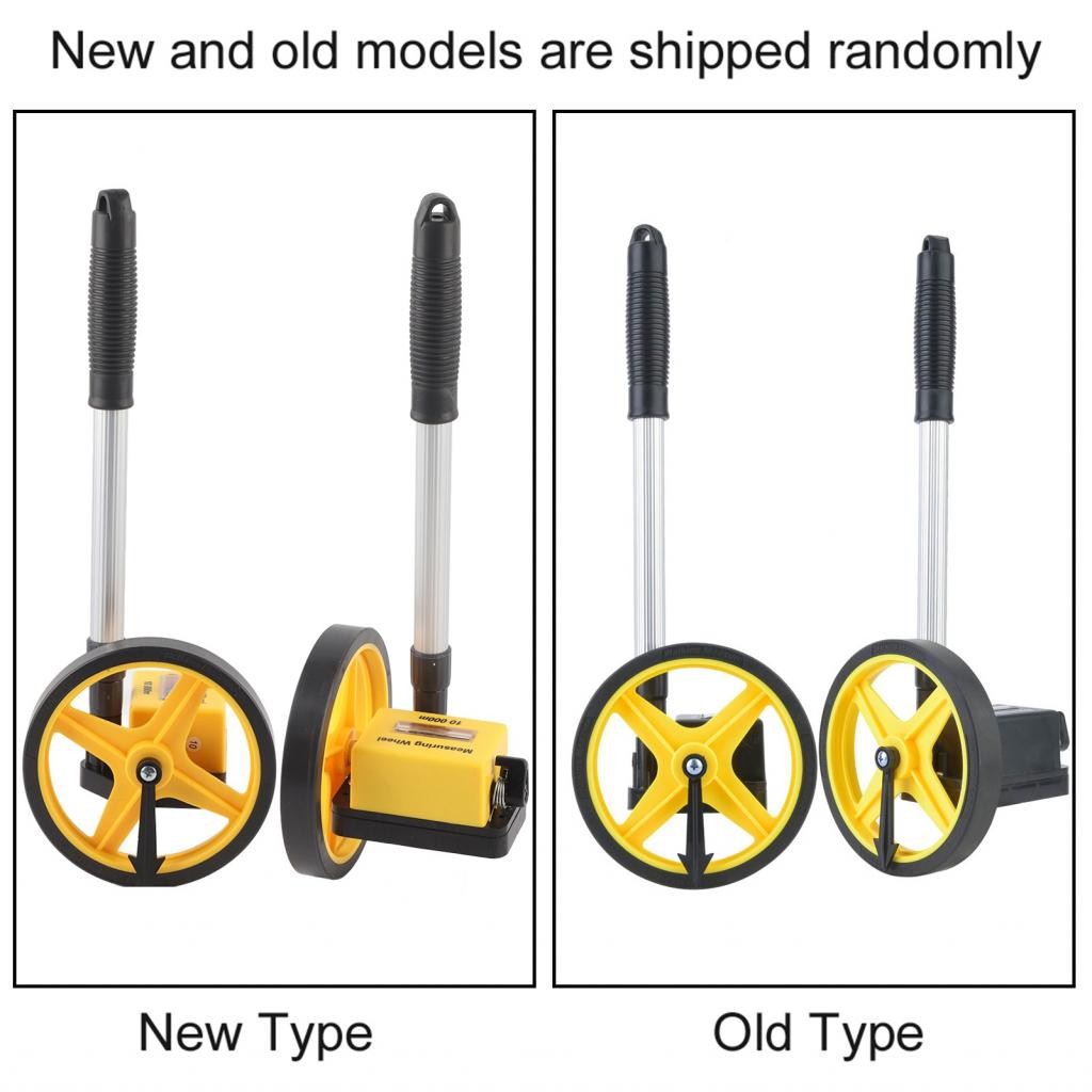 Pathfinder-th mini การวัดล้อ telescopic ด้ามจับสึกหรอ 0-9999.9 ม. สำหรับการสำรวจคนงานก่อสร้างการวัดท