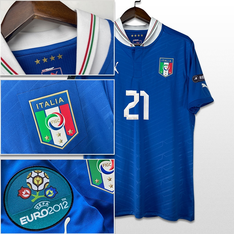 warrix official store เสื้อฟุตซอล เสื้อแข่งย้อนยุคอิตาลีอิตาลีฤดูกาล2012เสื้อฟุตบอลเบอร์นำเข้าคลาสสิ