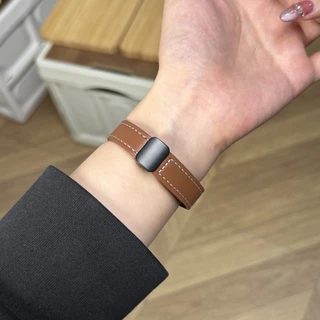 สายรัดหนังแม่เหล็ก for Huawei Band 11 11pro 10 9 8 NFC อุปกรณ์เสริมสายรัดข้อมือกีฬาแบบนิ่ม ระบายอากาศได้ดี เปลี่ยนได้