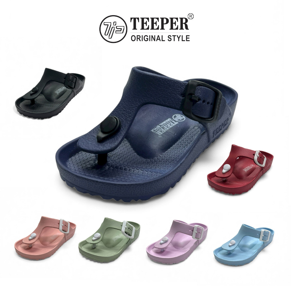 [TEEPER] Kasut Ringan Budak Dan Remaja Size 30-37 I รองเท้าแตะน้ําหนักเบาพิเศษสําหรับเด็ก I รองเท้าแตะ Eva กันน้ํา