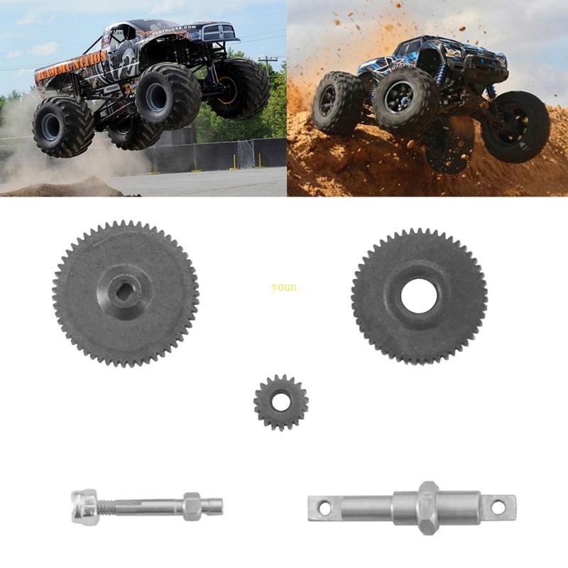 Youn เกียร์ RC สําหรับ Scx24 AXI100002 Scx24 AXI00001 Scx24 โลหะ