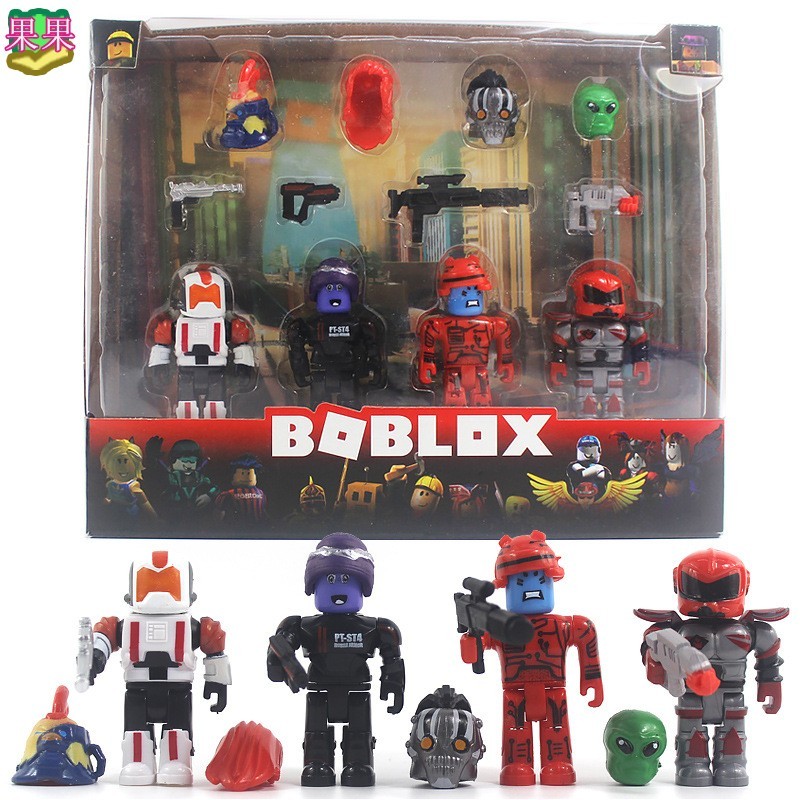 Virtual World ของเล่น Commando ตุ๊กตา roblox ตุ๊กตาเกมรูป Building Block ของขวัญตกแต่ง Boy