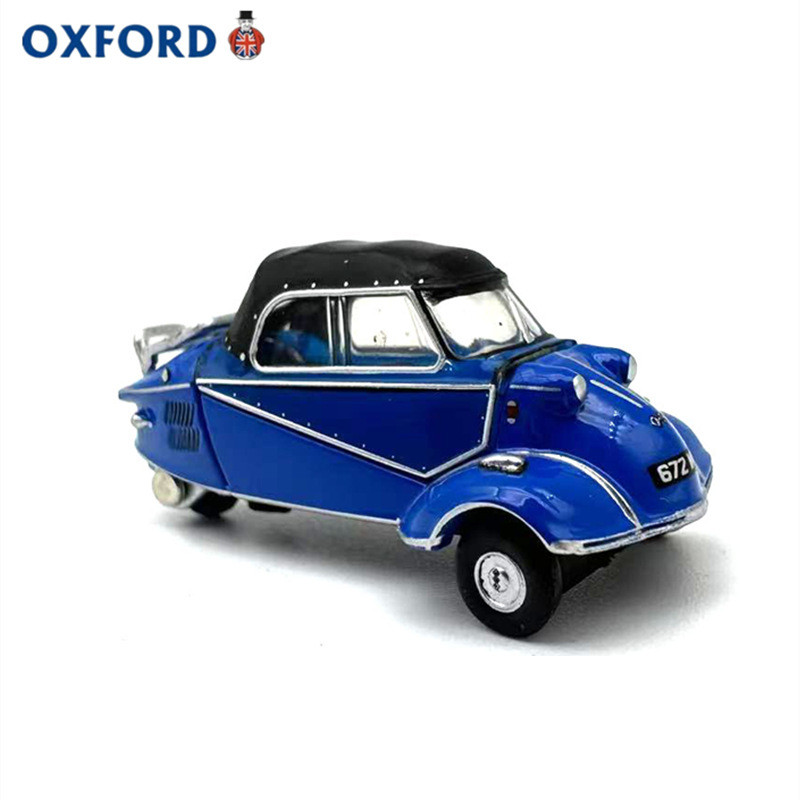 OXFORD Messer Schmidt Kr200 Bubble Car รุ่นรถจําลองคอลเลกชันเครื่องประดับ 1: 76 ZFWY