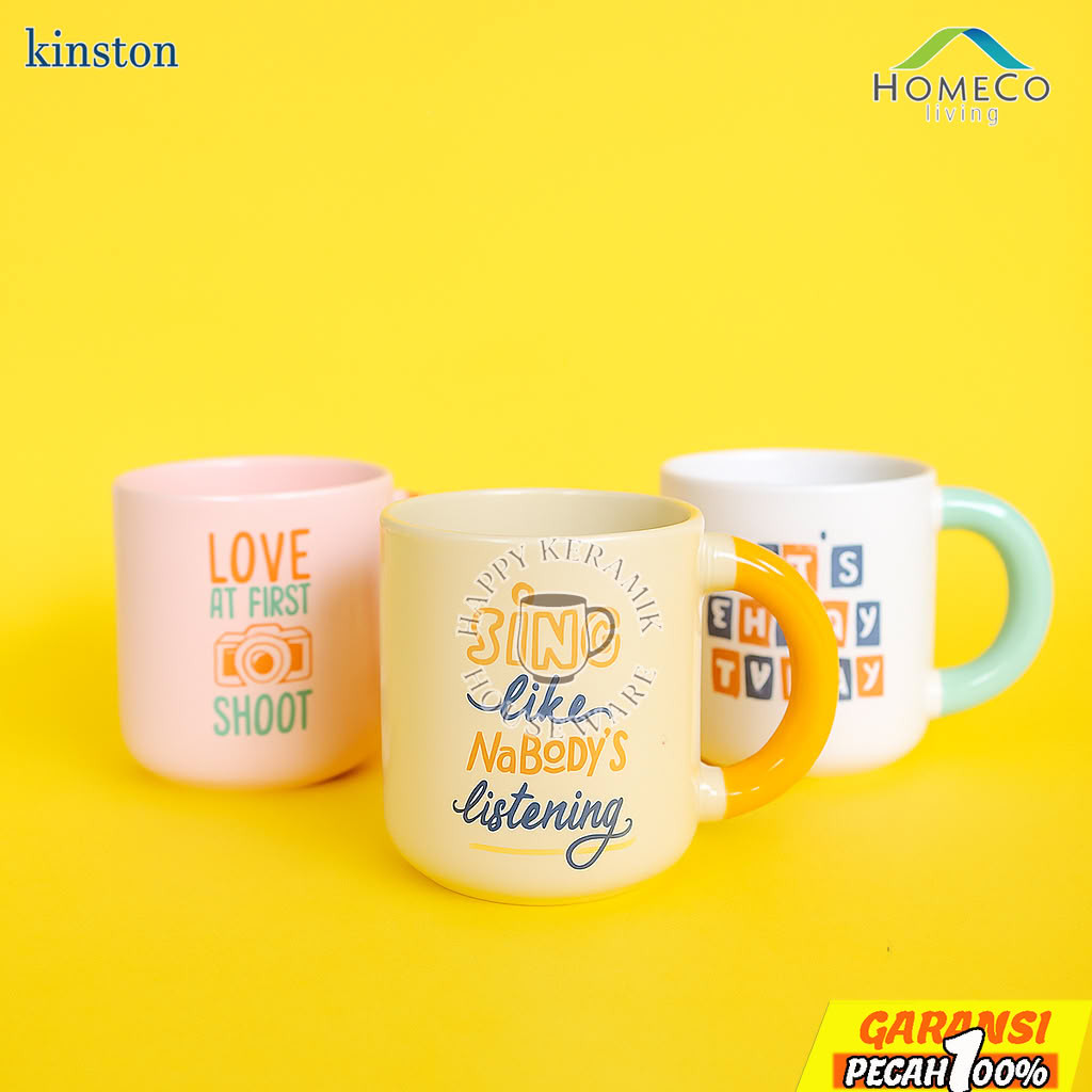 KINSTON 1 ชิ้นแก้ว 12 ออนซ์ Deboss Metanoia อ้างถ้วย 354 มล.