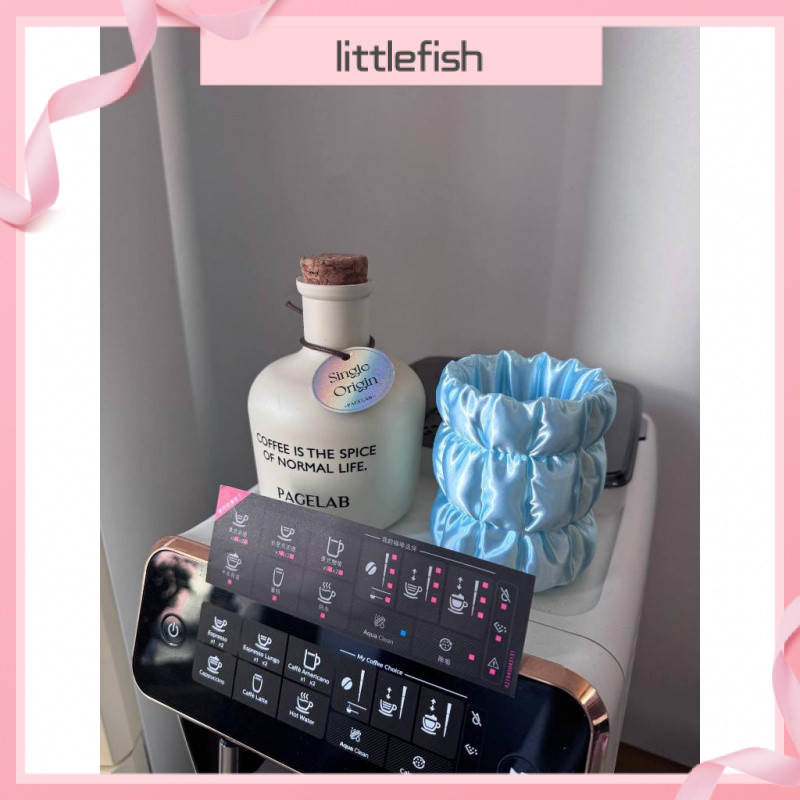 [Littlefish] Silkmallow Marshmallow Silk Pen Holder 3D Printing Super Beautiful Pearl Shining Pen Ho