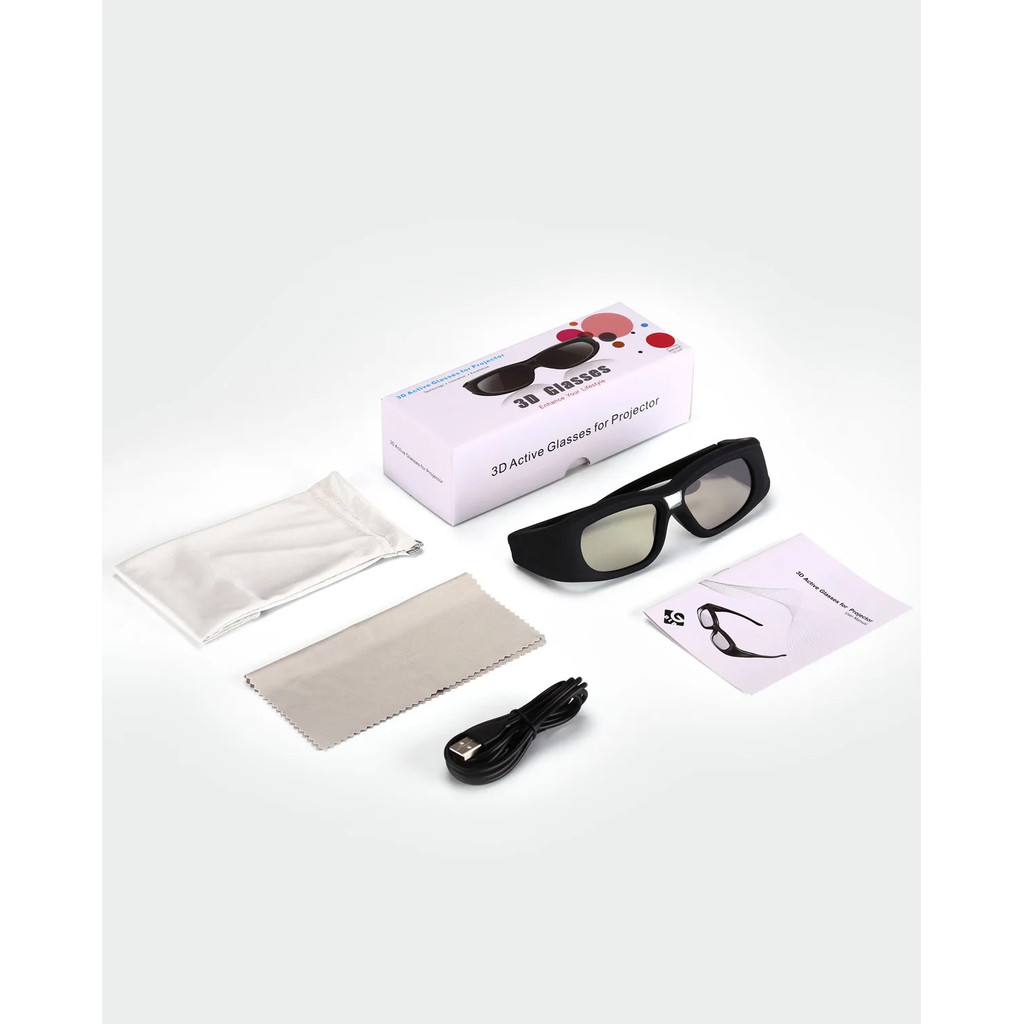 Active Shutter 3d แว่นตา 96 ~ 144hz สําหรับ Optoma Acer Home Viewsonic Viewsonic