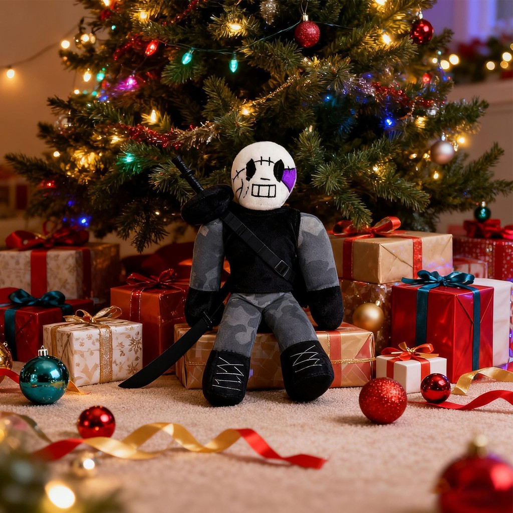 Roblox Forsaken Slasher ของเล่นตุ๊กตาเกมรูป Jason Killer ตัวอักษรตุ๊กตาตุ๊กตาวันเกิดของขวัญฮาโลวีน t