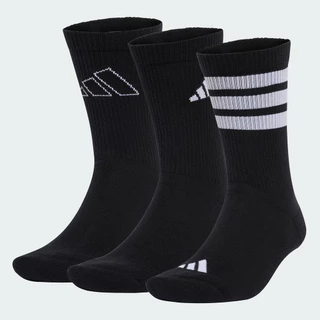 adidas ไลฟ์สไตล์ ถุงเท้า Logo (3 คู่) Unisex สีดำ JI6315