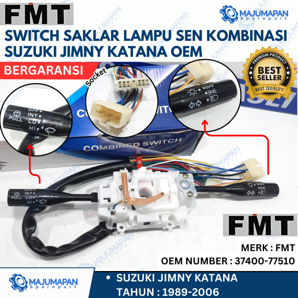 SUZUKI JIMNY KATANA OEM COMBINATION TURN LIGHT SWITCH