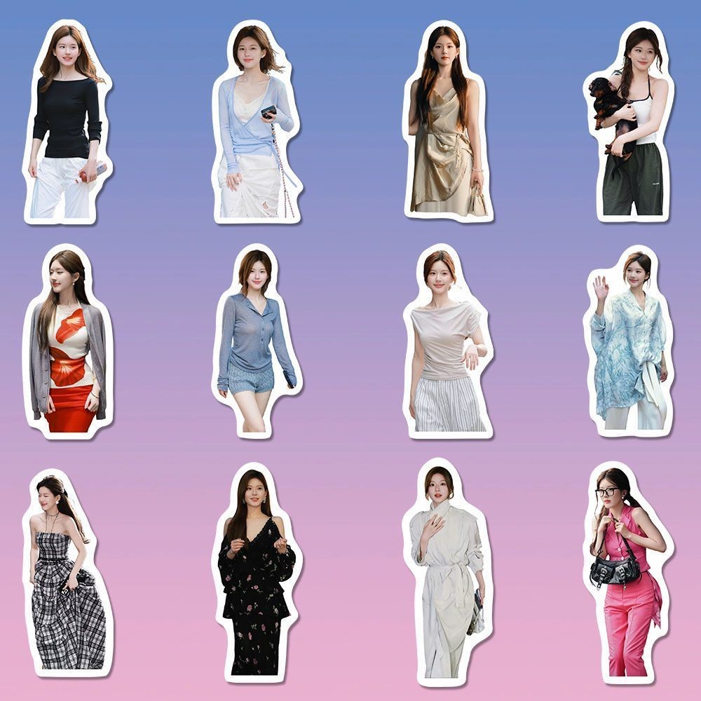 พร้อมสต็อก ราคาดี Zhang Xu Me พราว Xu Yan สติ๊กเกอร์มูลค่าสูงยังคงภาพถ่ายแผนที่วิเศษ Zhao Lusi อุปกร