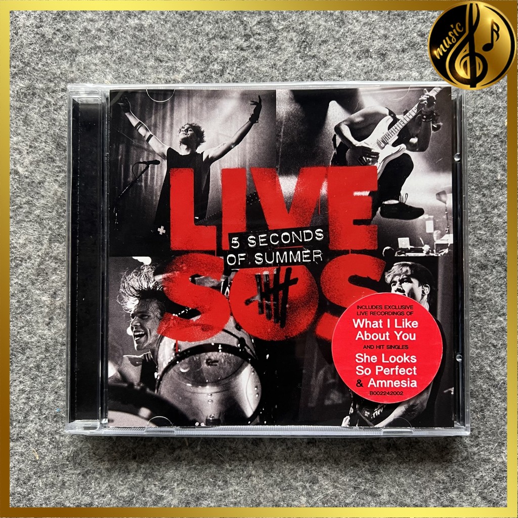 5 วินาทีของ Summer Live Sos CD Album [ปิดผนึก] ยี่ห้อใหม่ 1Z03090 EIPH2