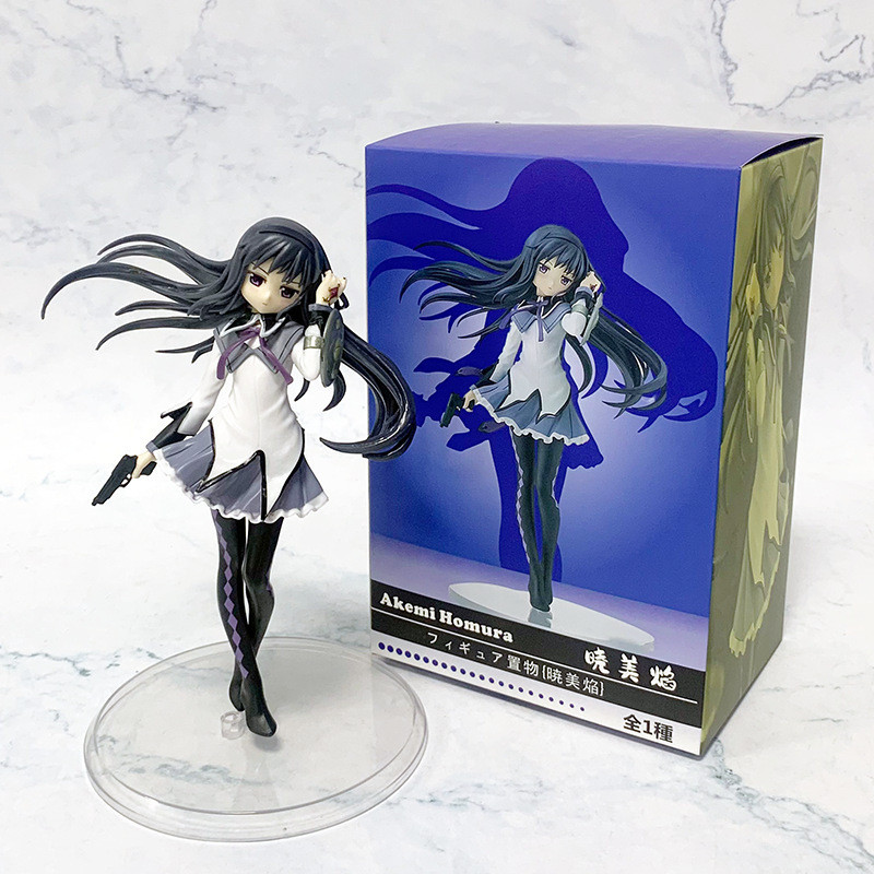 Puella Magi Madoka Magica อะนิเมะรอบ Akemi Homura รูปจอแสดงผล