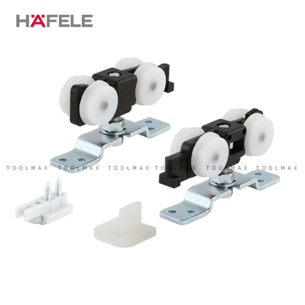 HAFELE อุปกรณ์บานเลื่อน รุ่น Silent (499.72.050 - 60 kg / 499.72.055 - 100 kg)