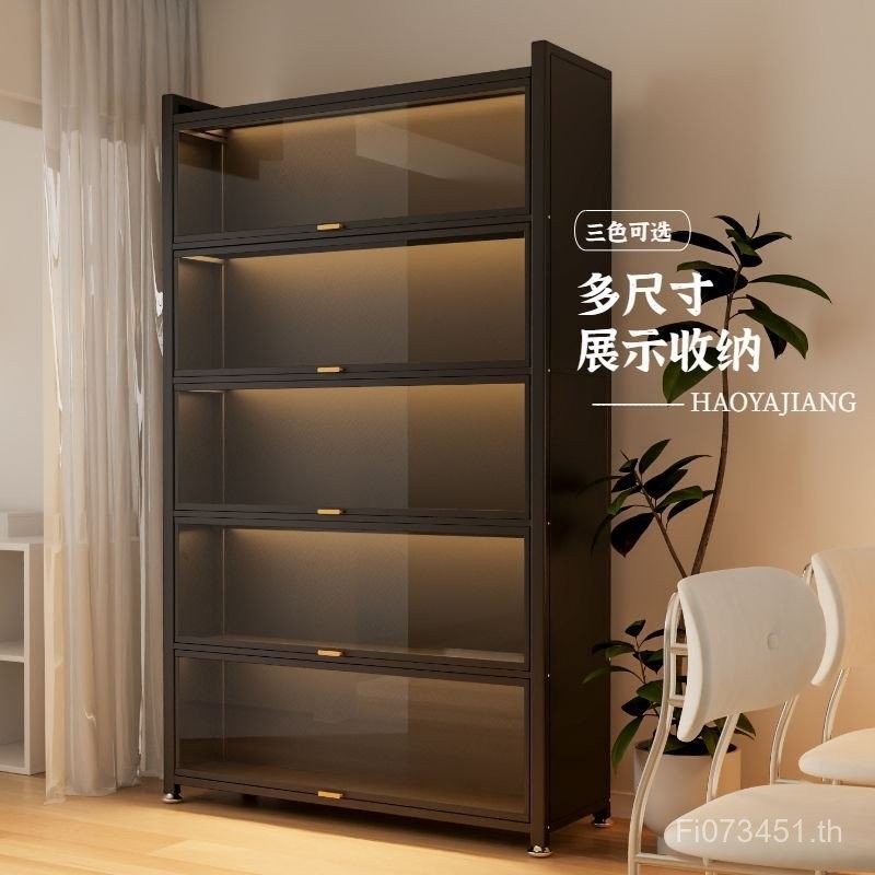 ตู้หลายชั้นตู้ดีบุกในครัวเรือนเด็กเก็บกระจกประตูปวด Valley Hand-Made ล็อคตู้แสดงชั้น XK