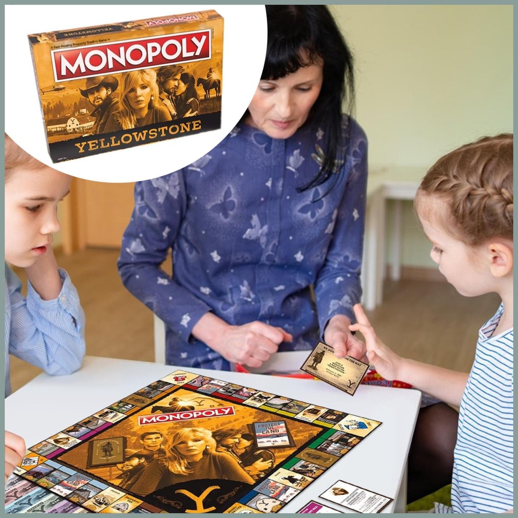 Monopoly Board Games Themed TV Series-Themed Wild West Card Games เกมสร้างสรรค์ Night Card Game Card
