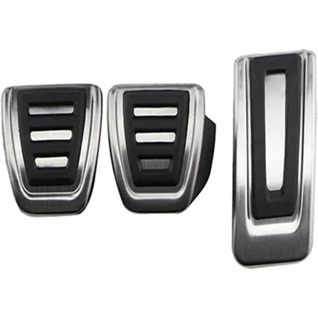 เหยียบรถครอบคลุมสแตนเลสเหยียบรถ Q2 SQ2 TT S1 A1 Q3 TTS RS3 A3 8V 2017-2024 Fit สําหรับเบรคเหยียบ Acc