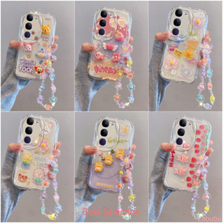 เคส VIVO Y21D โปร่งใสตุ๊กตาการ์ตูนการ์ตูนตุ๊กตาของเล่นการ์ตู…