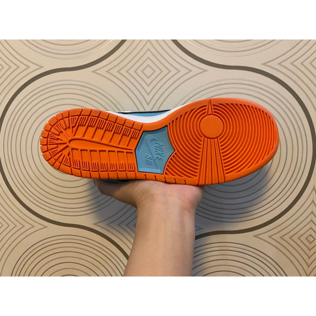 .堂ทังเกรน Nike SB Dunk Low Blue Chill 蓝白赛车 BQ6817-401