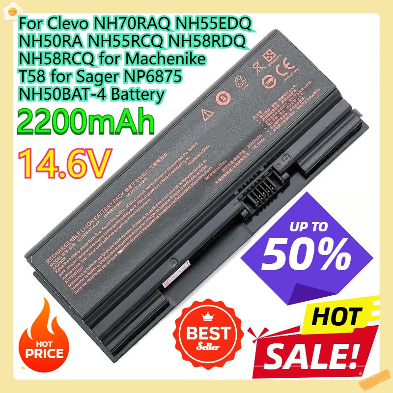 สําหรับ Clevo NH70RAQ NH55EDQ NH50RA NH55RCQ NH58RDQ NH58RCQ สําหรับ Machenike T58 สําหรับ Sager NP6