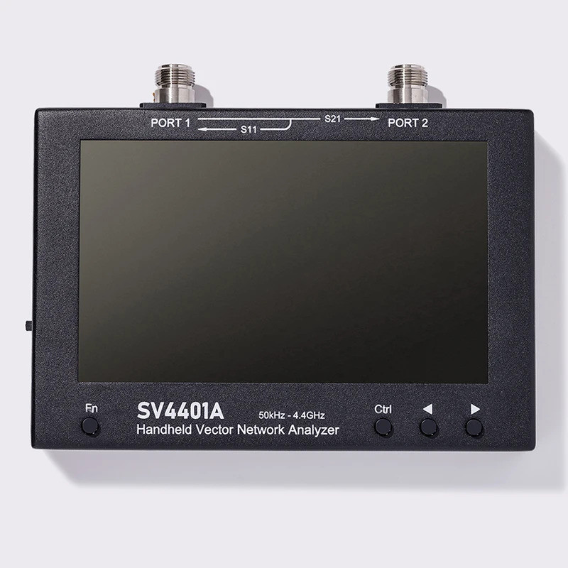 SV4401A Vector Network Analyzer 50KHz ~ 4.4GHz หน้าจอสัมผัส 7 นิ้ว HF VHF UHF เครื่องวิเคราะห์เสาอาก