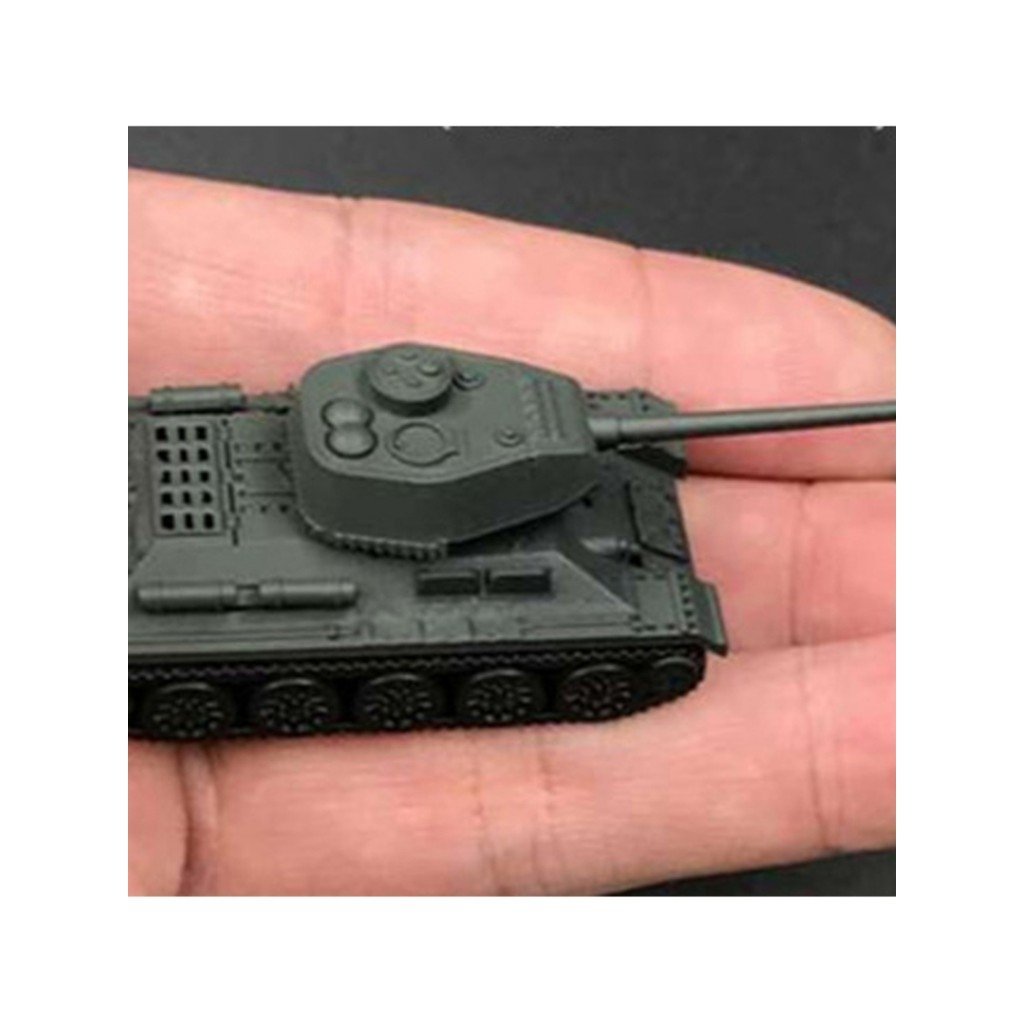 T34 85 ถัง 1: 144 ถังกองทัพเยอรมัน 4D ประกอบของเล่น 1/144t804d รุ่น Tiger kv2 IAQE