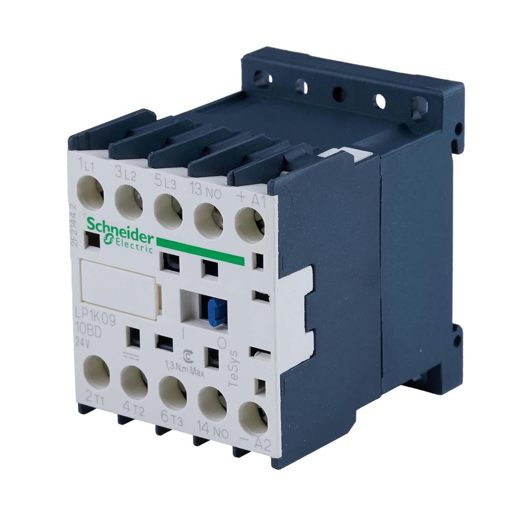 การออกแบบที่ปรับได้ Schneider Electric - LP1K0910BD - TeSys K Mini IEC Contactor, Non-Reversing, การ