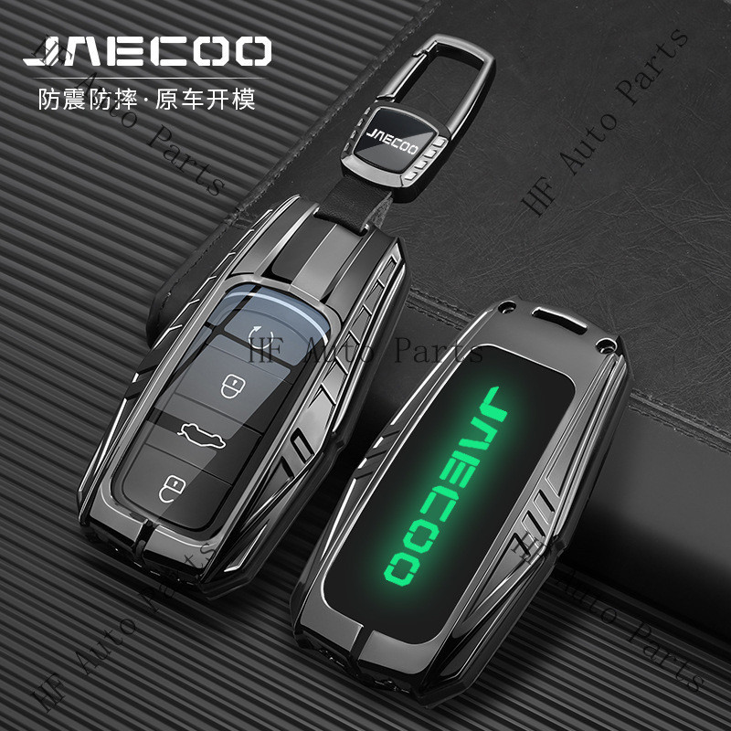 HF Jaecoo Key Case jaecoo7 jaecoo8 J7 J8 OMODA 05 E5 C9 CHERY TIGGO 8 pro Key Case ผู้ชายผู้หญิงโลหะ
