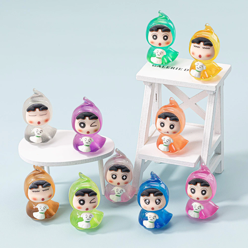 พวงกุญแจ Crayon Shin-Chan เรซิ่น DIY อุปกรณ์ตกแต่ง thumbnail 4