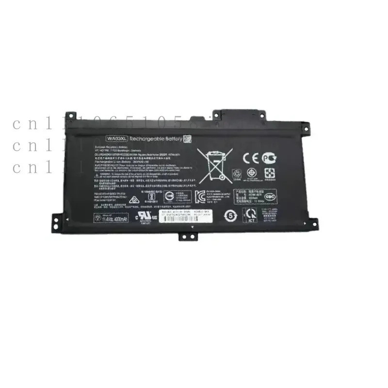 ใหม่ WA03XL แบตเตอรี่แล็ปท็อปสําหรับ HP Pavilion X360 15-BR040NZ BR052OD BR068CL BR012UR 916812-855 