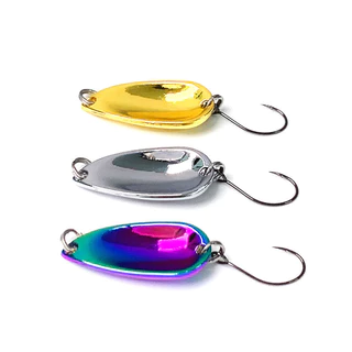 เหยื่อตกปลา สปูน ไมโครสปูน Micro Spoon Lure 3.5g / 5g ตกปลากะพง ช่อน กันเกี่ยวหญ้า