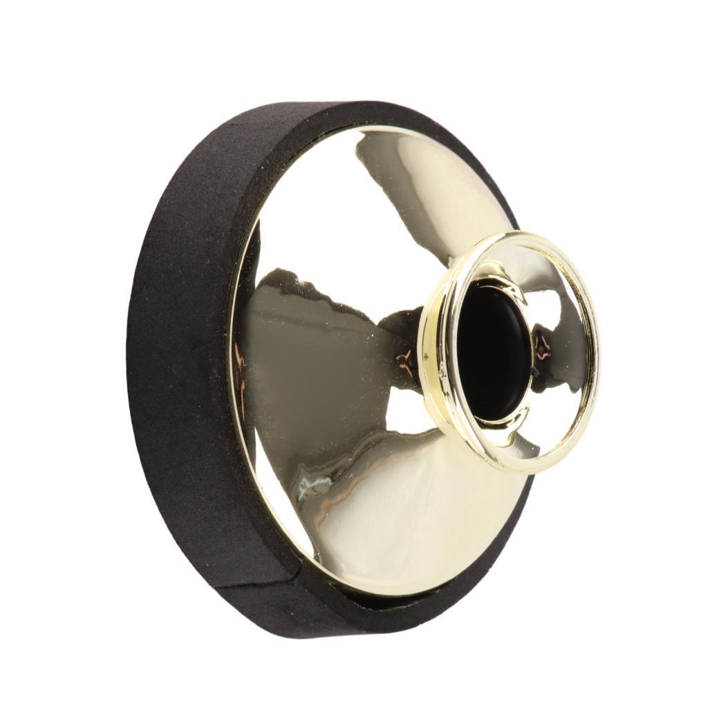 Xixian Lade ABS Alto Saxophone Mute – อุปกรณ์กันกระแทกฝึกซ้อมน้ำหนักเบาสำหรับการเล่นที่เงียบสงบ (ทอง