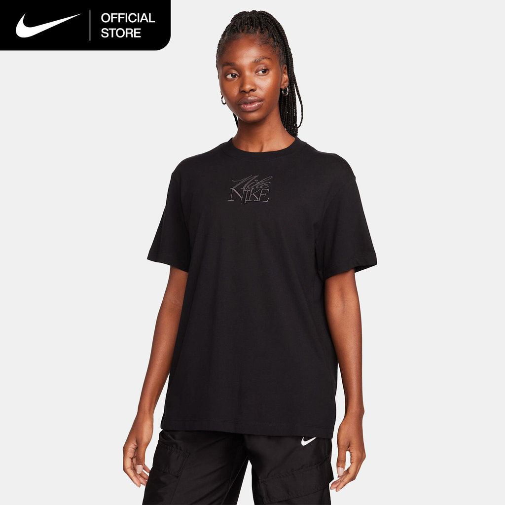 Nike Women's Sportswear Tight Graphic Tank Top - Black [IF0553-010]