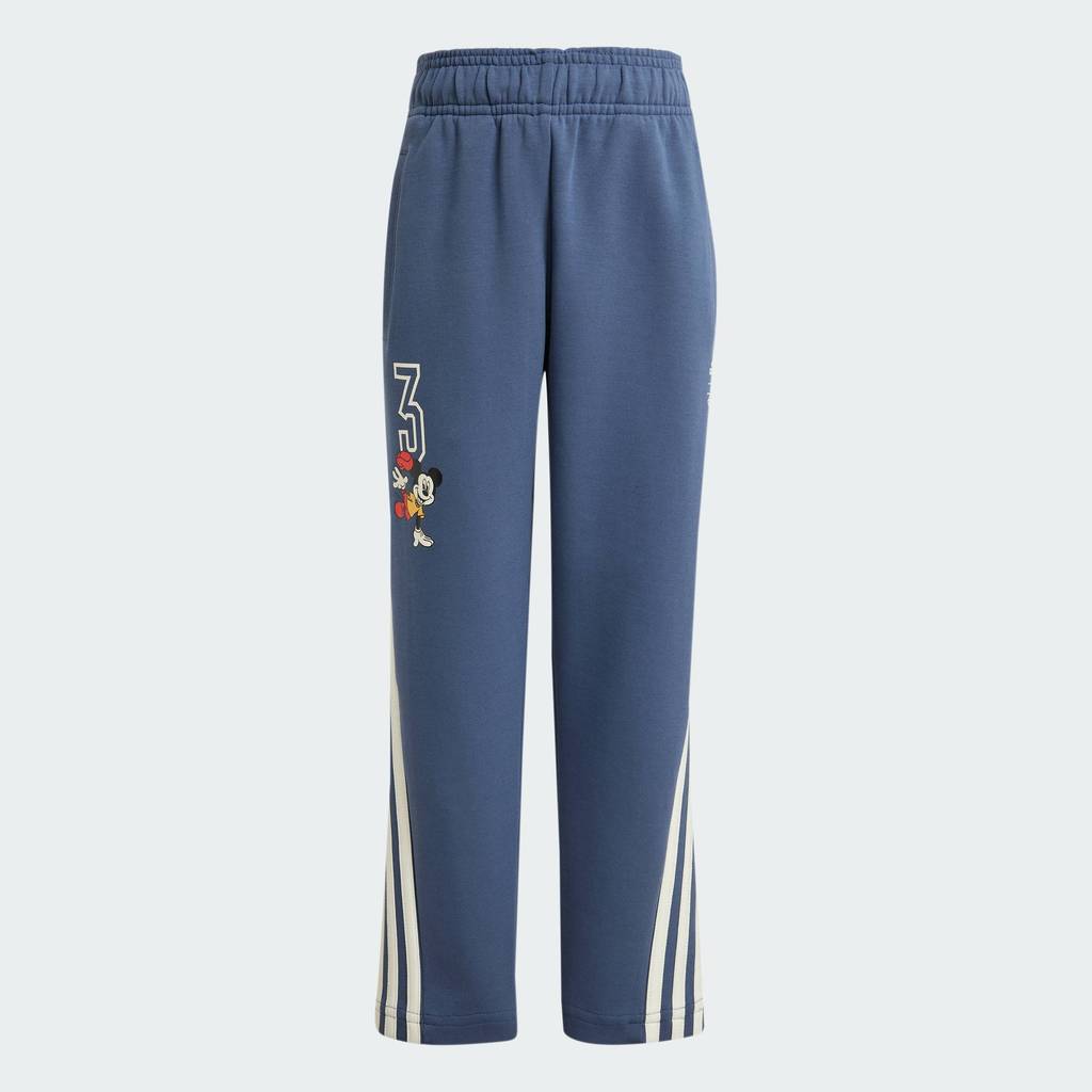 adidas ไลฟ์สไตล์ กางเกงขายาว Disney Mickey Mouse เด็ก สีน้ำเงิน IW0673