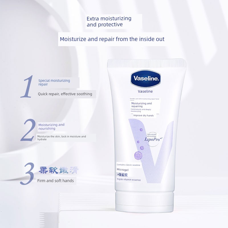 แฮนด์ครีม handcream Vaseline Hand Cream Moisturizing Repair Niacinamide Brightening Anti-Drying Frag