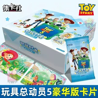 Card.Fun Toy Story 5 Disney Deluxe Edition การ์ดสะสม - สินค้าอนิเมะ Smart Play Time (1 กล่อง = 30 แพ็ค)