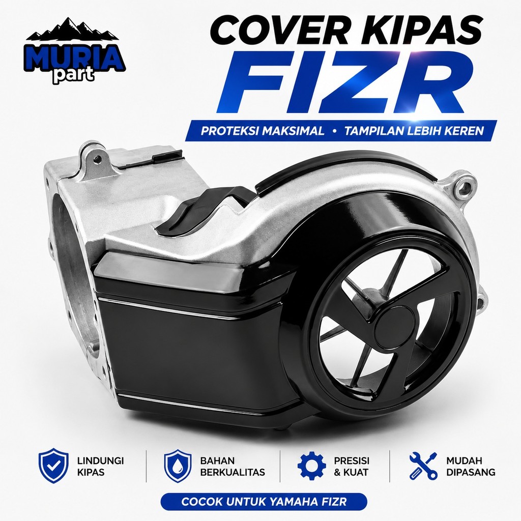MESIN Yamaha F1ZR FIZ R Force 1 Fullset Original Engine Fan Cover พร้อมผ่าน