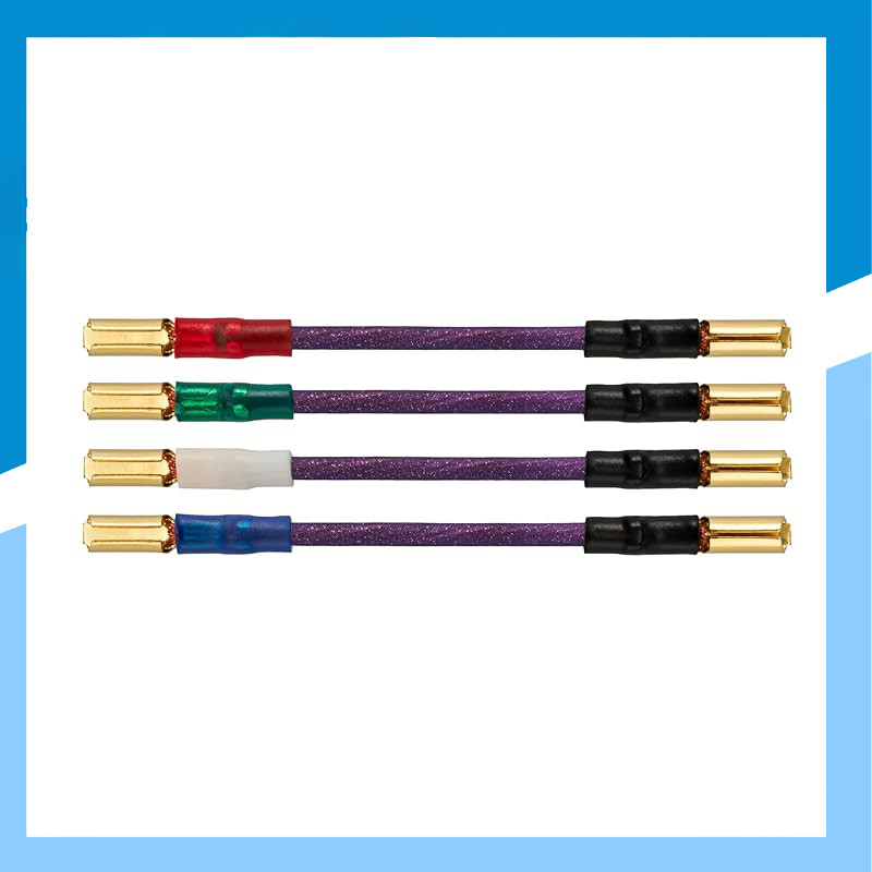 Audio-Technica AT6104x Record Player Cartridge Lead Wires PCUHD High-Purity Copper Gold-Plated Chip 