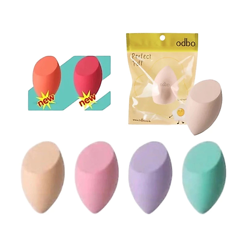 (แท้) Odbo Perfect Puff Beauty Tool โอดีบีโอ เพอร์เฟ็ค พัฟฟองน้ำไข่ ฟองน้ำแต่งหน้า OD8-111