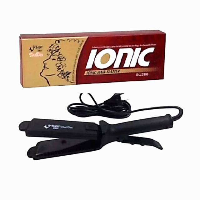 Super V Inter SU 288 Ionic ของแท้💯 เครื่องหนีบผม  ที่หนีบผม เครื่องรีด ซุปเปอร์วี กล่อง น้ำตาล