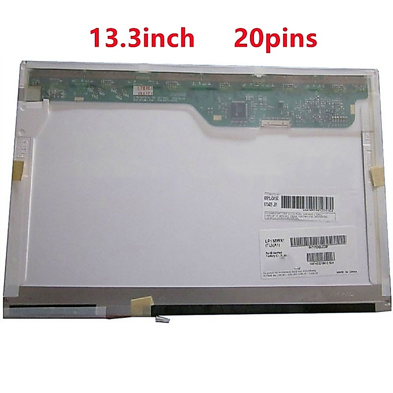 หน้าจอแสดงผล LCD A1181 13.3 นิ้ว LP133WX1-TLA1 B133EW01 V.3 LTN133W1-L01 LTN133AT07 1280*800 20pin