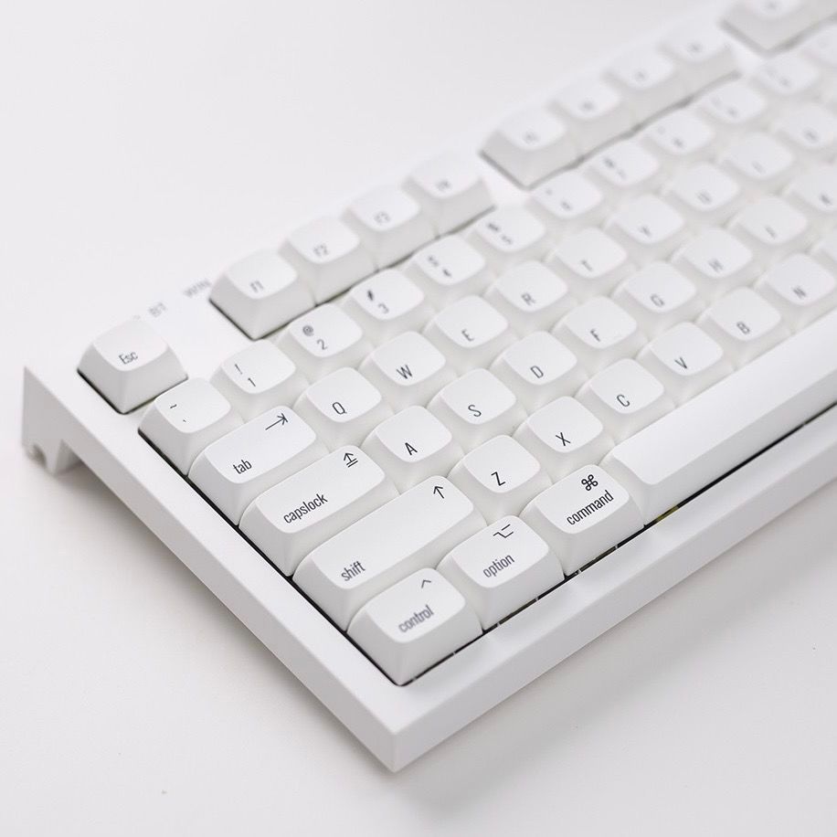 Mac Apple Style Keycap pbt Sublimation xda ความสูง Non-Mechanical Keyboard 68 75 84 87 98 104108 D9P