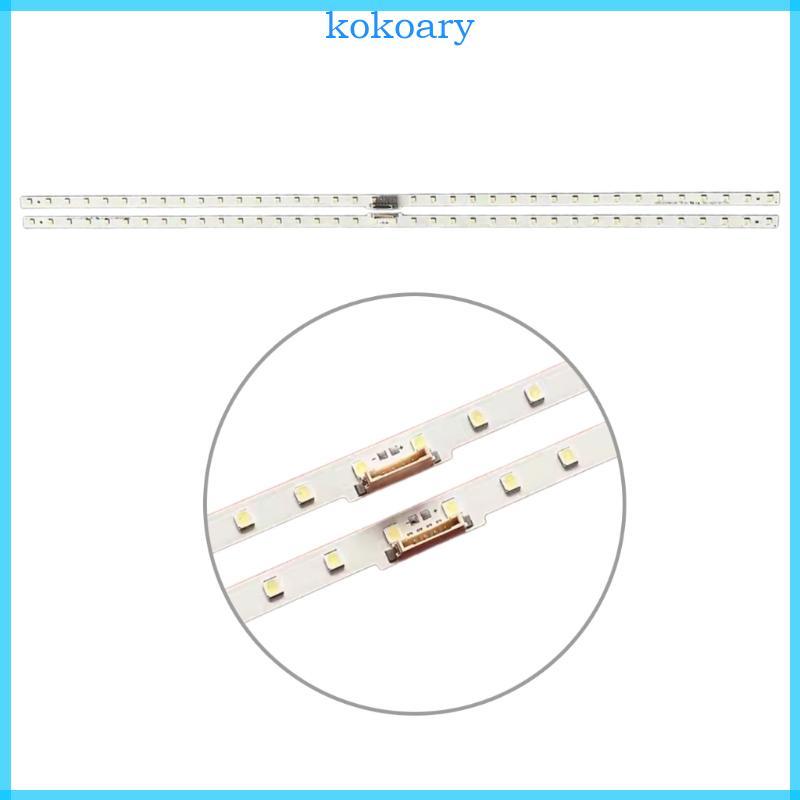 KOK 2 ชิ้น LED Backlight แถบสําหรับ QA43Q60RAJ QE43Q60RAAT QE43Q60TAU QN43Q60RAF