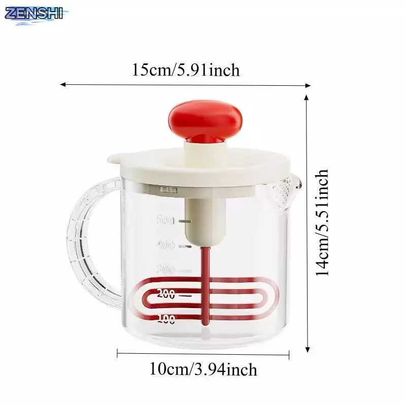Zen-t Home Egg Cup Manual Press Egg Churn Cream Whipper thumbnail 10