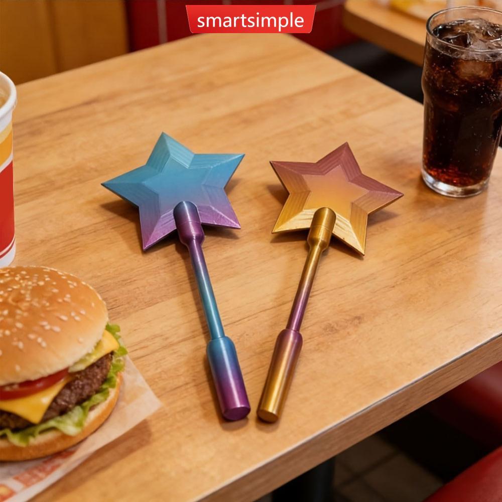 SMARTSIMPLE 3D พิมพ์ Star Light Magic Wand NFC ผู้ถือการชําระเงิน Contactless ผู้ถือบัตร Tap to Pay 