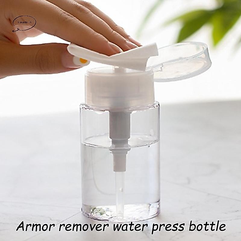 Parade 150/180ml เล็บขวดรีฟิลกดปั๊ม Dispenser Nail Art Polish Remover ทําความสะอาดแต่งหน้าขวดเล็บเครื่องมือ TH
