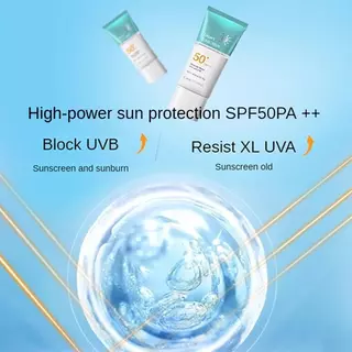 🔥ซื้อ 2แถม2🔥LANCER KING ครีมกันแดด น้ำหนักเบา กันเหงื่อ ไม่เหนียวครีมกันแดด 50g Skincare Facial Sunscree SPF50+PA+++