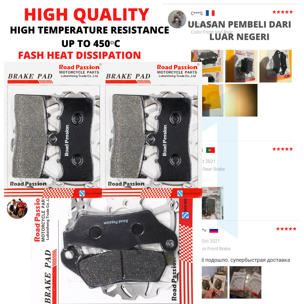 ผ้าเบรคสําหรับ BMW R850R R1100S R1150R R1150RS R1200R K27 K1300R R1200 รถจักรยานยนต์