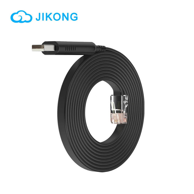 JIKONG RS485 สาย 2m JK16 RJ45 ถึง USB สําหรับ PB Serial V19 BMS สําหรับ JKBMS JK-PB1A16S10P JK-PB1A1