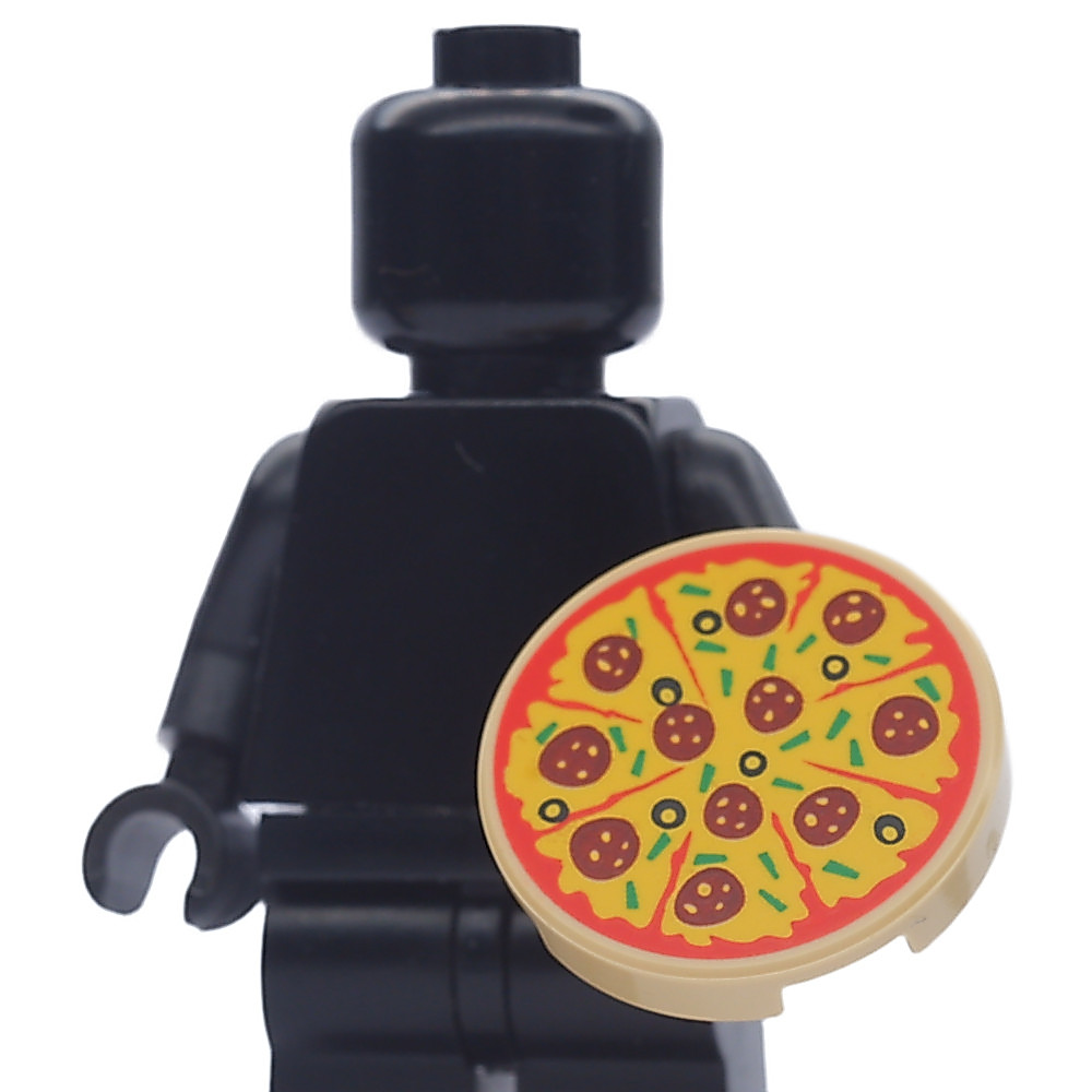 Ploybrick |ราคา/ชิ้น| Tile แผ่น Pepperoni Pizza